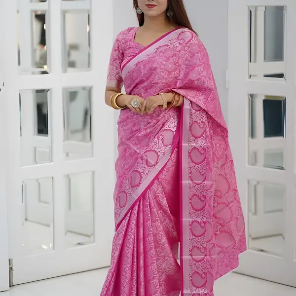 kanji katan saree কাঞ্চি সিল্ক কাতান শাড়ী
