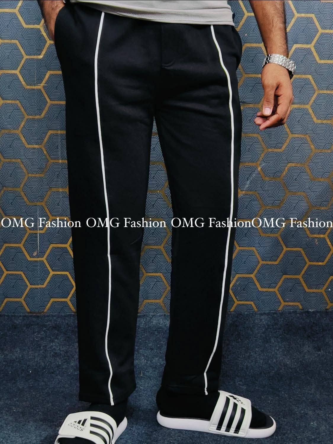 Step1 Black Cotton Joggers