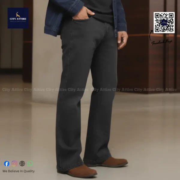 4 Pocket BootCut - Dark Ash