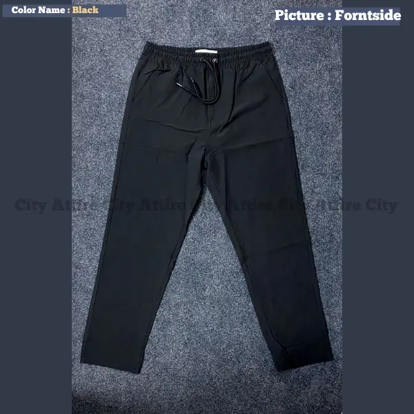 3 Pocket China Dobby Fabric (Black)