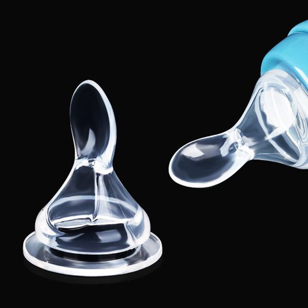Wide-Neck Silicone Spoon Nipple CN -1pcs
