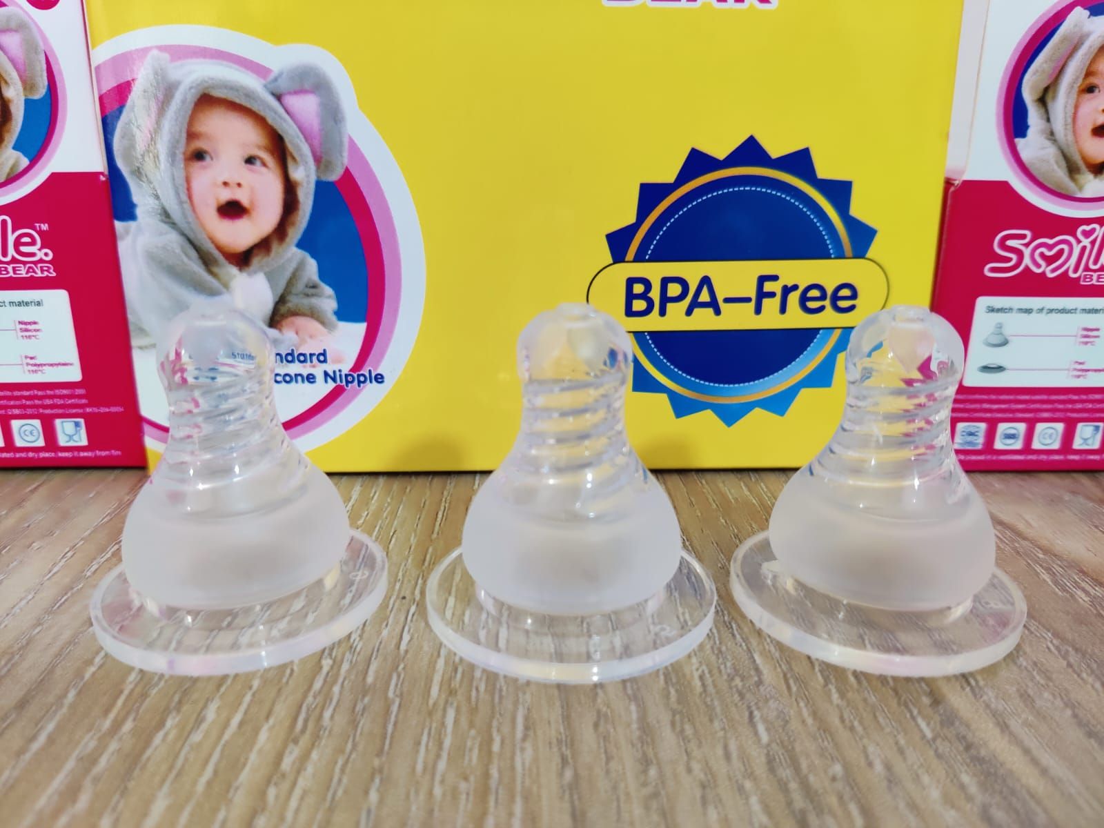 Baby Silicone Nipple Soft Silicone -1pcs