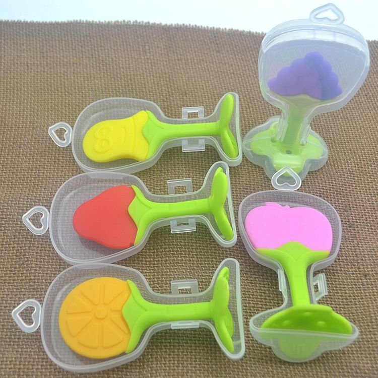 Baby Silicone Hand Teether/Pacifiers CN With Box -1pcs