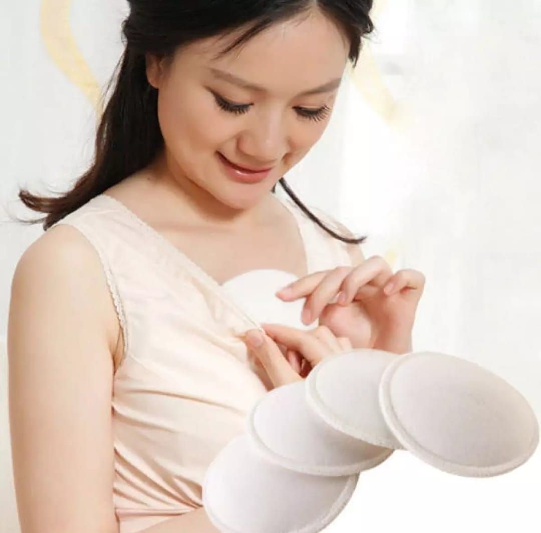 Momeasy Woman Washable BreastPad -6pc -1pac