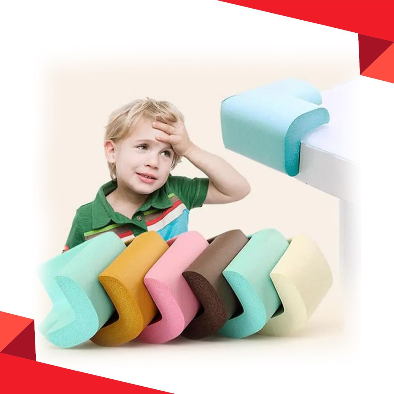 4PCS Set Child Protection Angle Corner Protector Baby Safety Corner Protector (any color)
