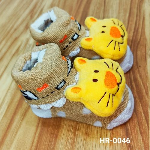 New Born Baby Socks Shoes Multicolor -1pair (Any Color)