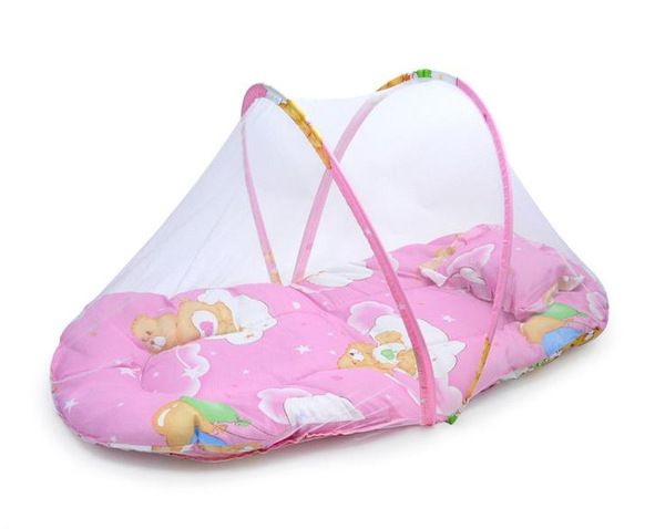 New Born Baby Bedding portable mosquito net foldable installation -1set (Any Color)