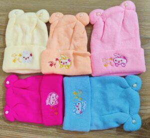 New Born Winter Baby Cap -1pcs (Any Color)