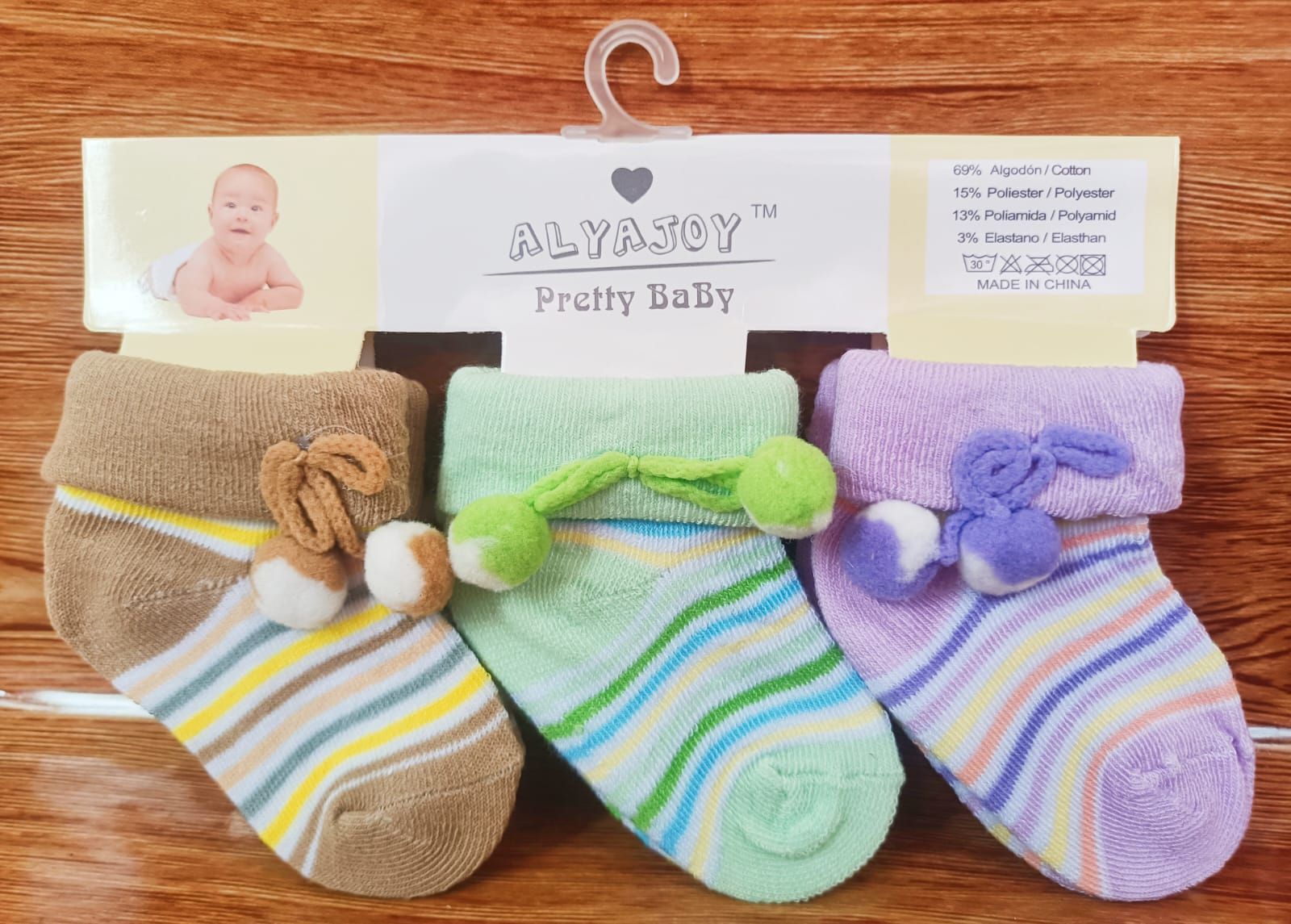 New Born Baby Socks/cloth Shoes Multicolor -1pair (Any Color)