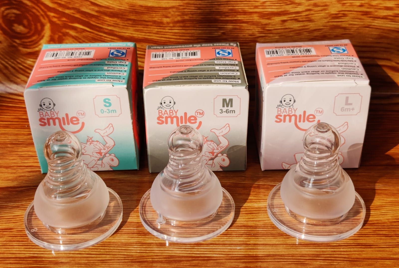 Baby Silicone Nipple Soft Silicone -1pcs