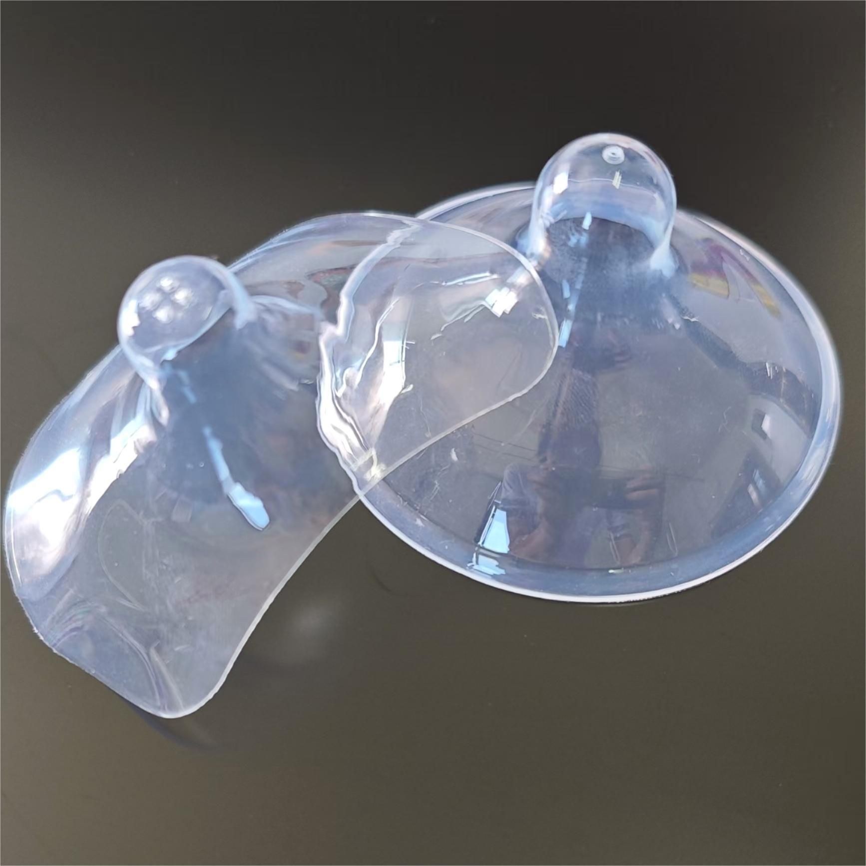 2Piece Full Round + Semi Round Nipple Shield Breastfeeding Nipple