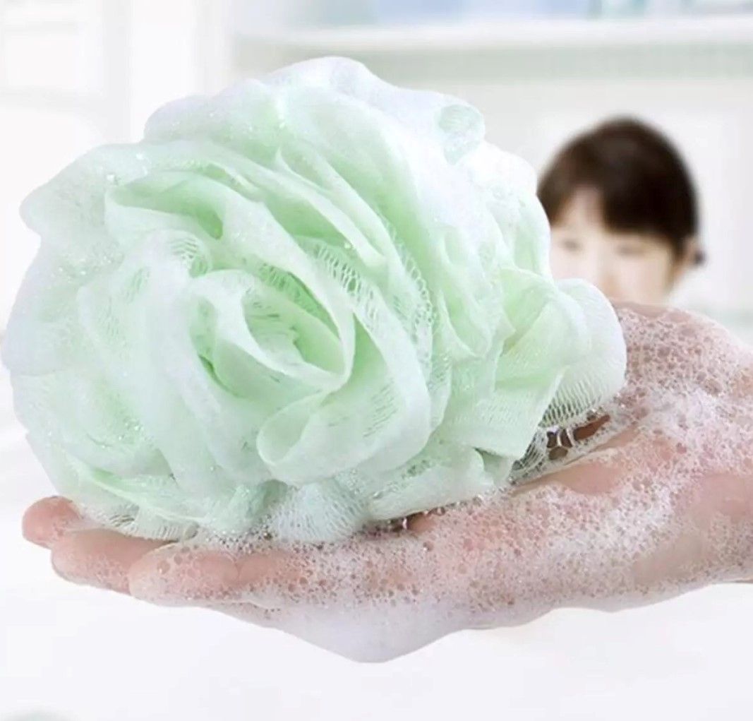 Bath Sponge Soft net -1pcs (Any Color)