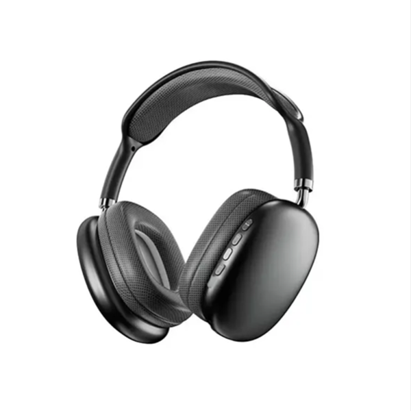 P9 Plus Max Wireless On Ear Headphone Black