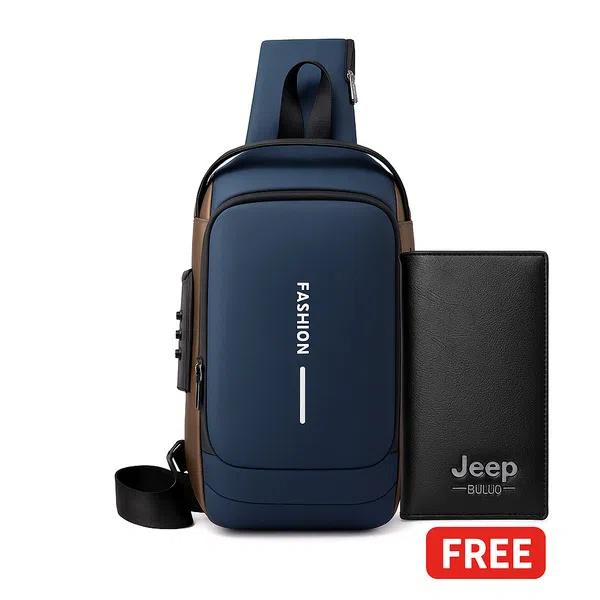 Shoulder Bag With Lock - (Wallet ফ্রি)