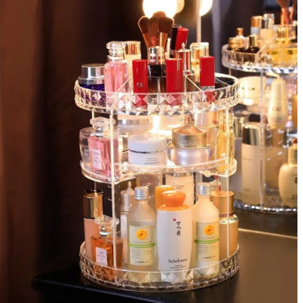 360 Rotating Cosmetic Organizer