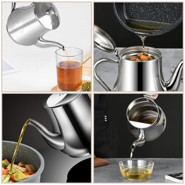 Oil Kettle Pot Stainless Steel