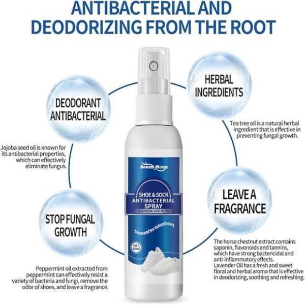 Shoe & Sock Antibacterial Spray