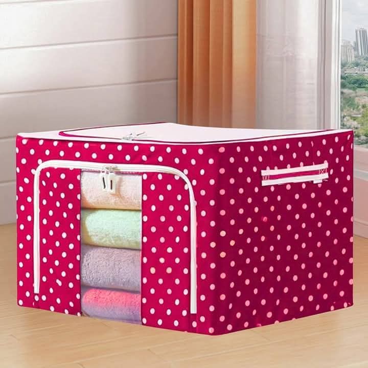 Oxford cloth large capacity fabric storage box storage basket