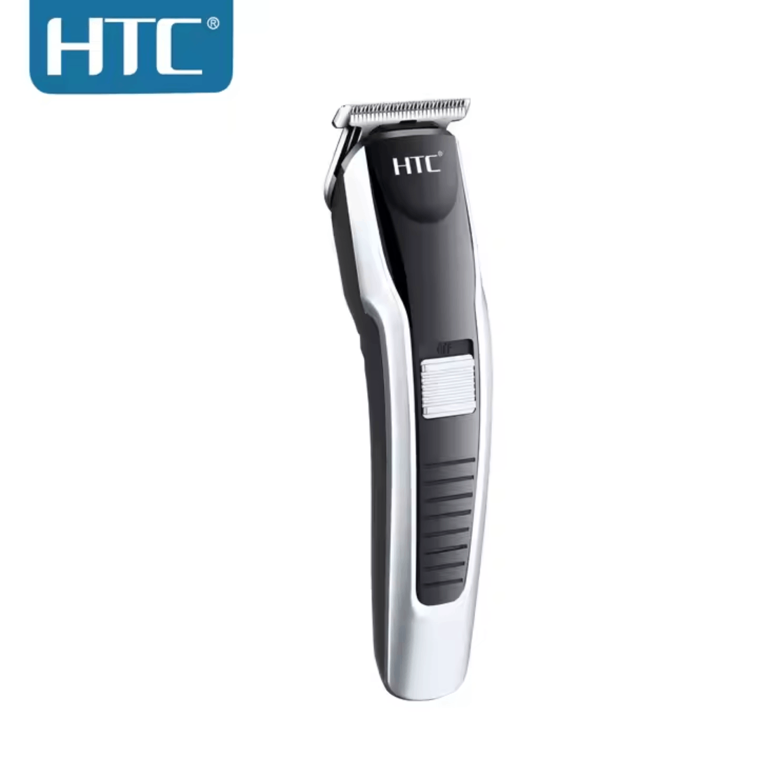 HTC AT‑538 Rechargeable Hair & Beard Trimmer – 45 Min Runtime, 4 Comb Settings
