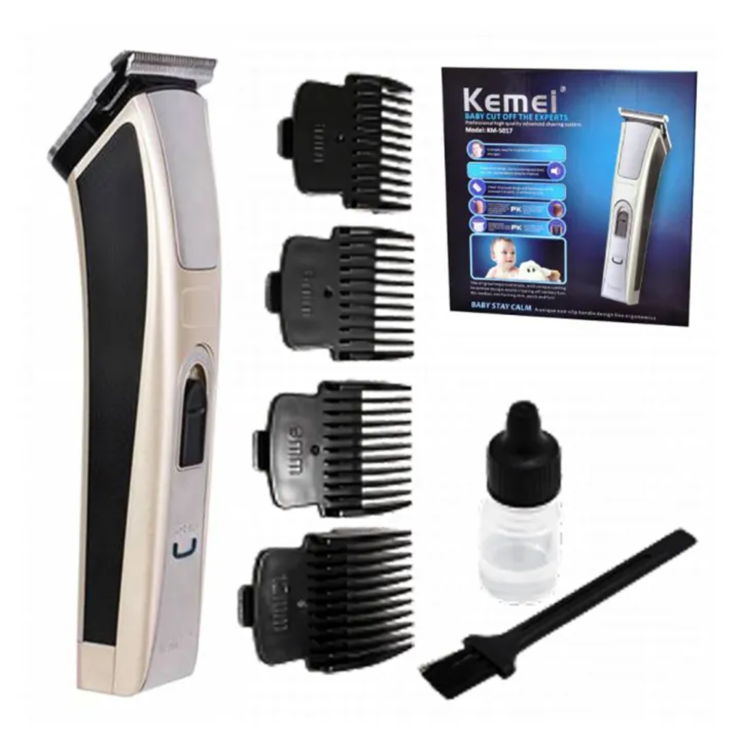 Kemei KM‑5017 Rechargeable Hair & Beard Trimmer