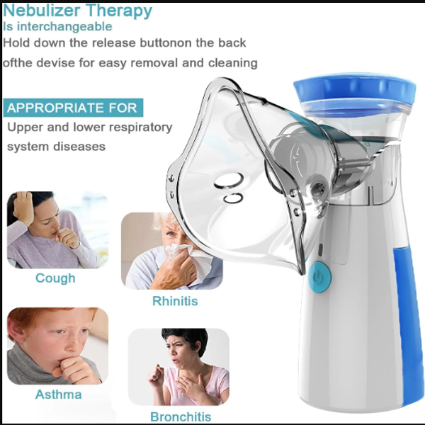 Portable Mesh Nebulizer JSL-W302 – স্মার্ট নিঃশ্বাসের সাথী