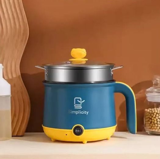 🍲 1.8 Lt Multi-Function Electric Steaming Pot – ছোট রান্না, বড় সমাধান!