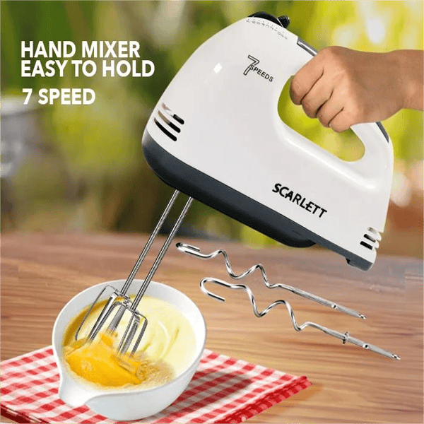 🌟 Scarlett ইলেকট্রিক এগ বিটার & মিক্সার — আপনার কিচেনের নির্ভরযোগ্য সহকারী! 🌟