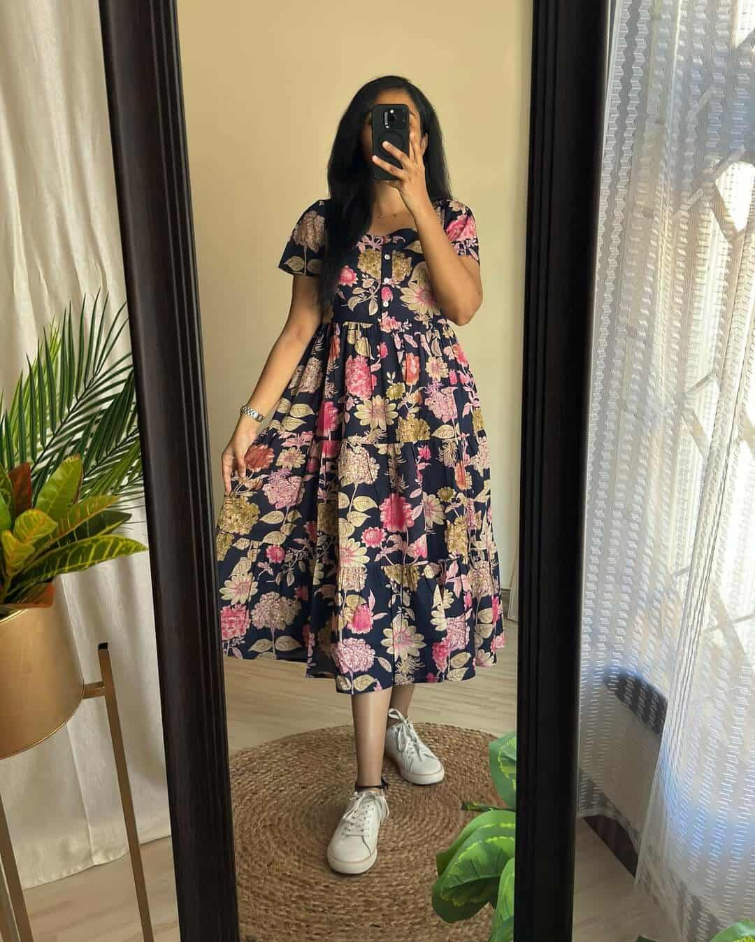 Cotton 1 Piece Dress