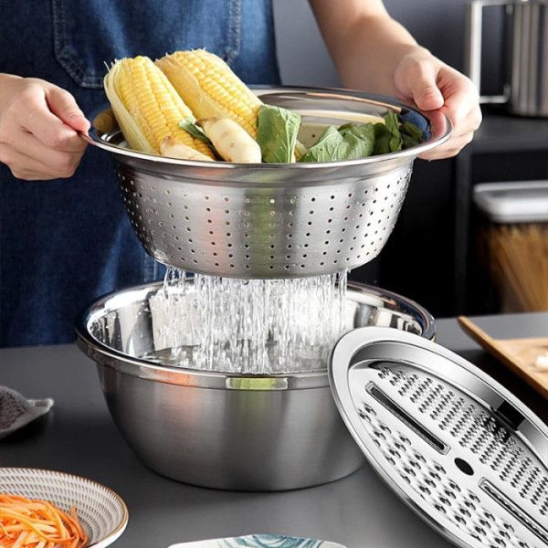 4 In 1 Multifunctional Stainless Steel Vegetable Cutter
