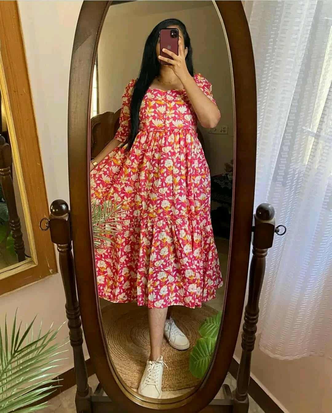 Cotton 1 Piece Dress