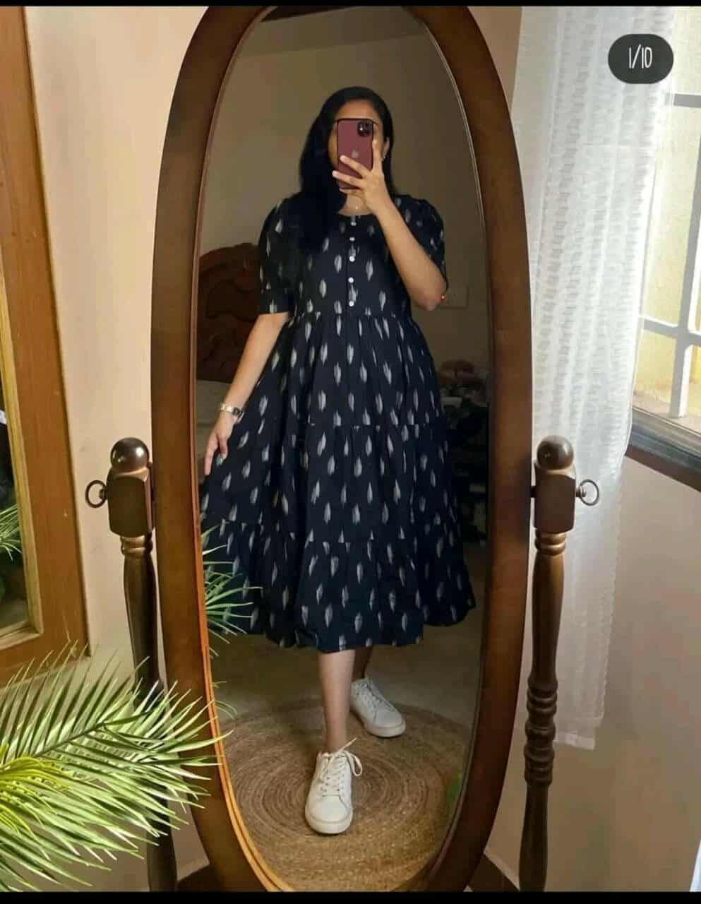 Cotton 1 Piece Dress