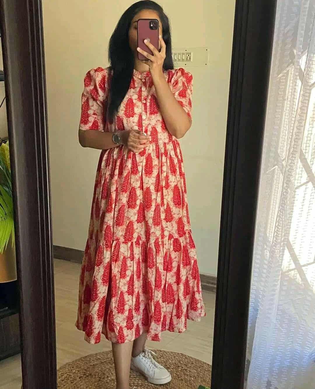 Cotton 1 Piece Dress