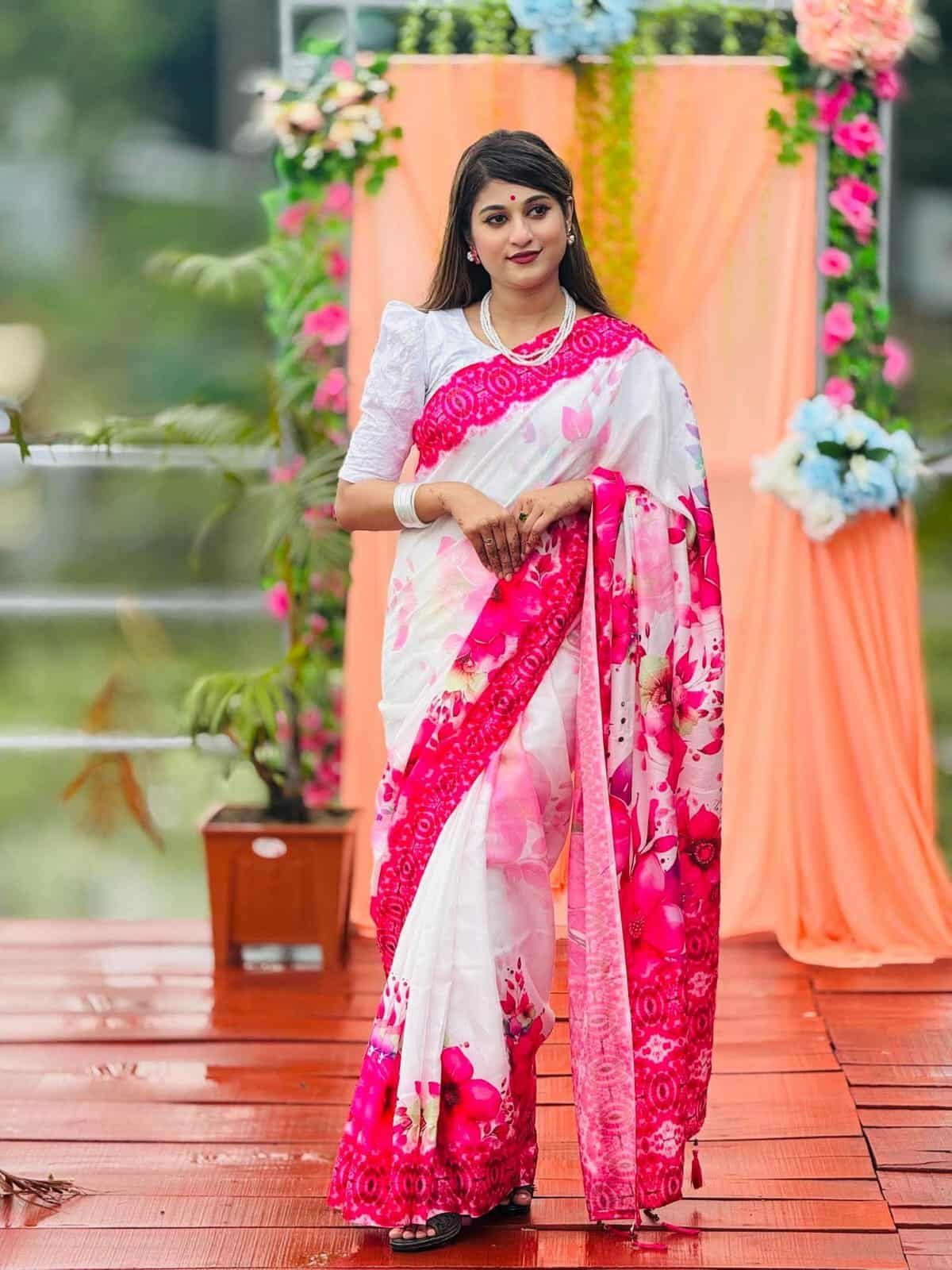 Digital Print Saree – Gorgeous & Elegant