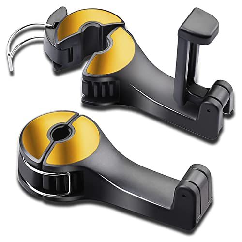 2 in 1 Car Headrest Hidden Hook (1pc)