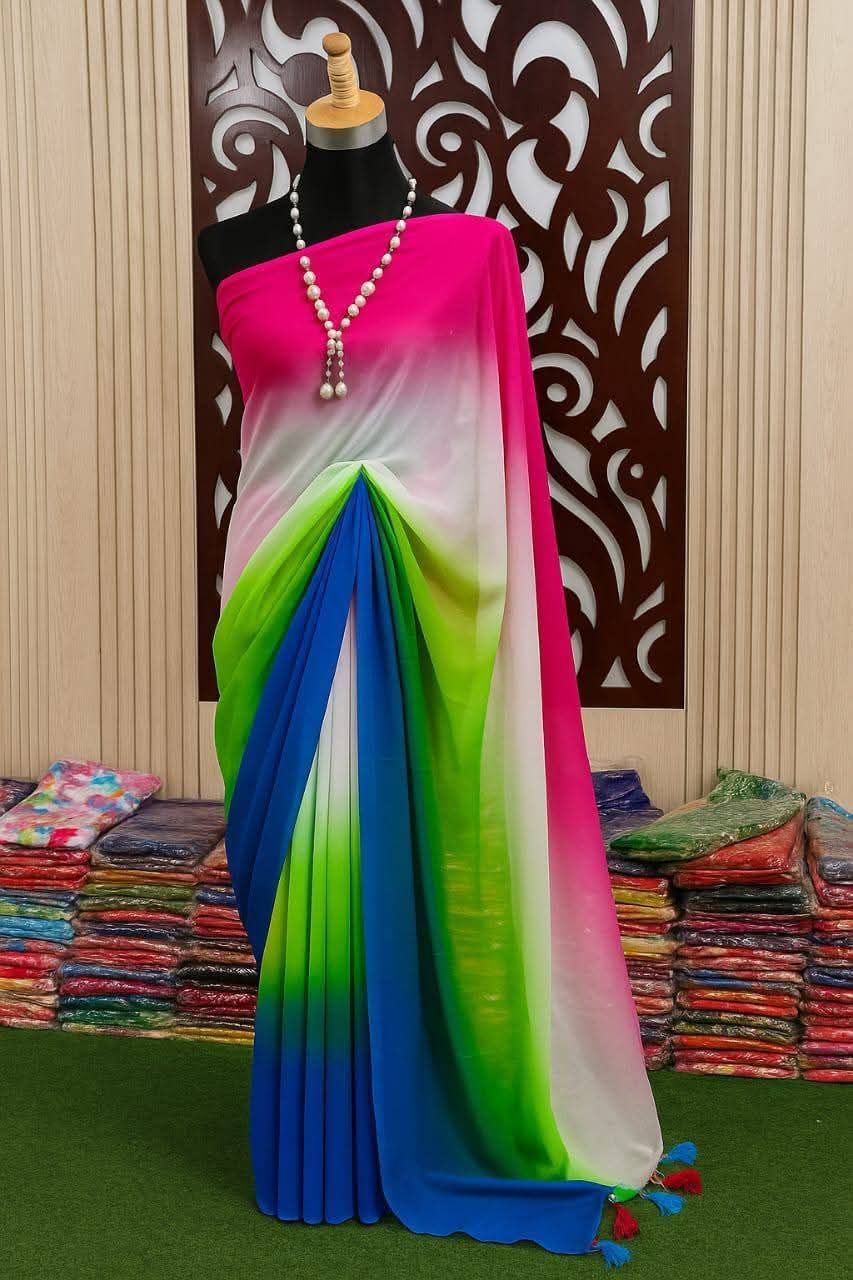 Rongdhonu Georgette sharee