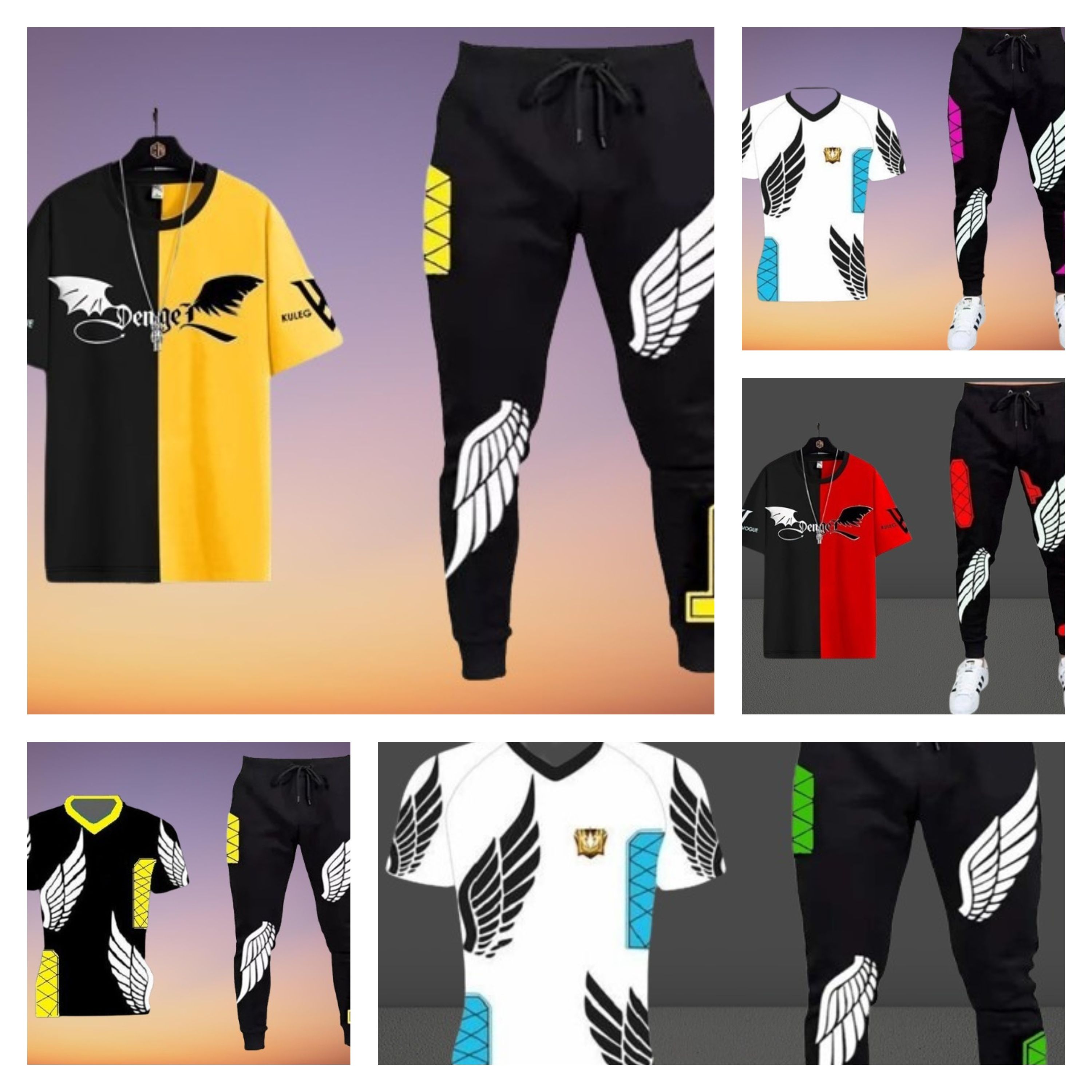 Mash T-Shirt & Full pant set