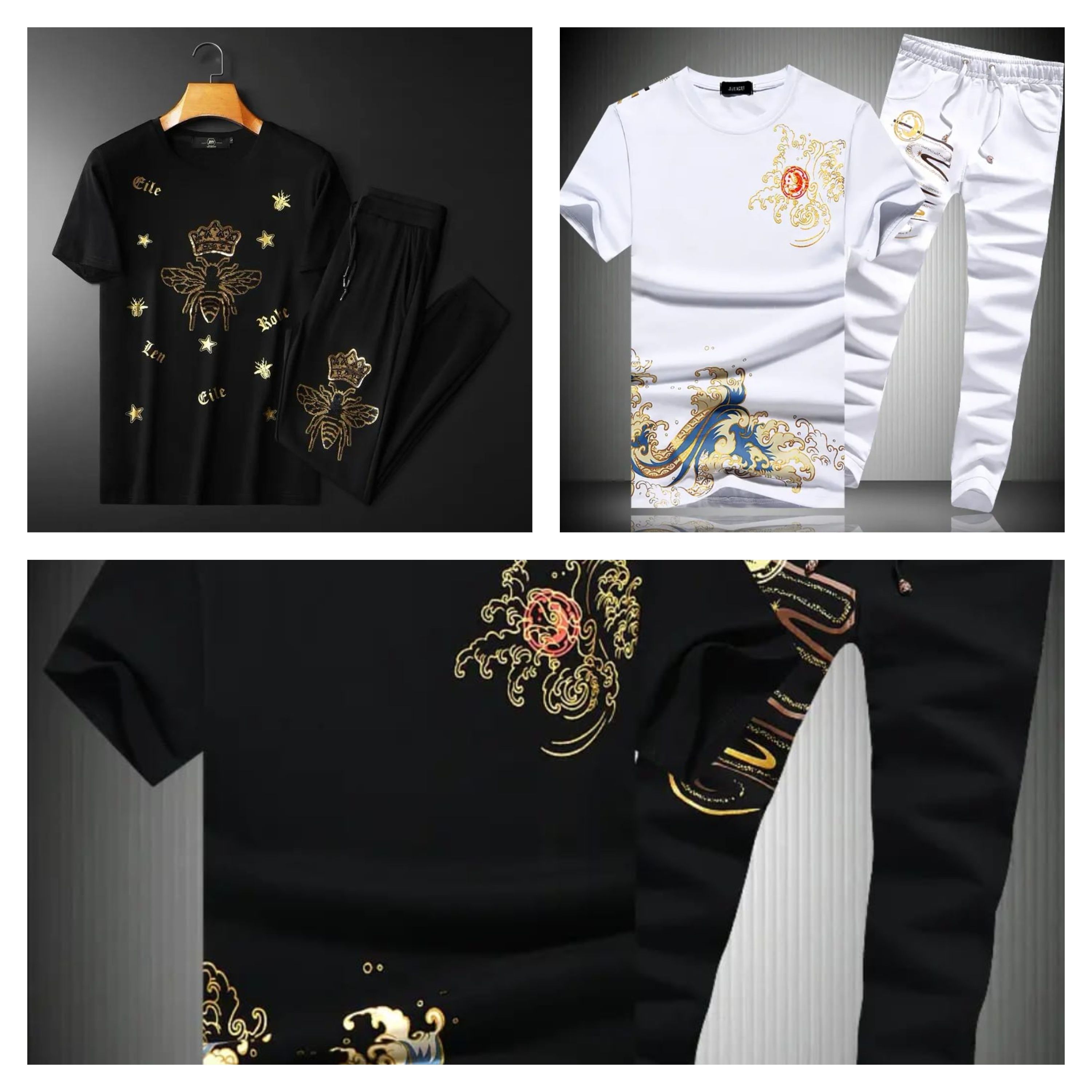 Trendy Mash T-Shirt Trouser Combo