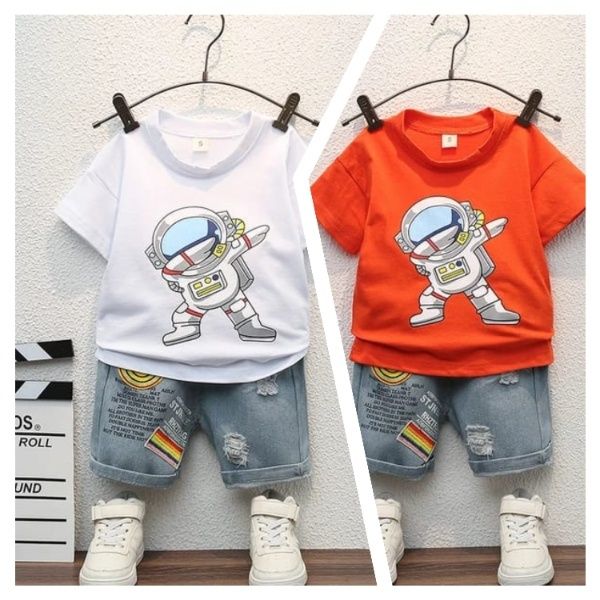 Summer Baby T-Shirt Pant Combo Set