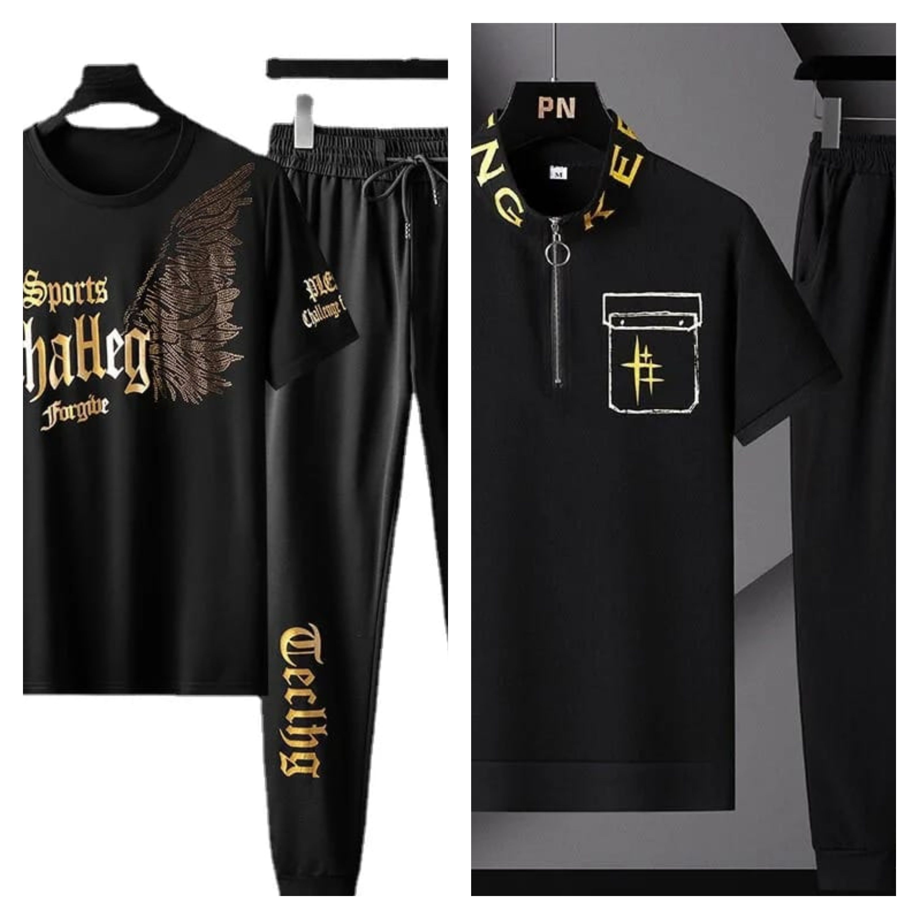 Sportswear Casual Tracksuit Set