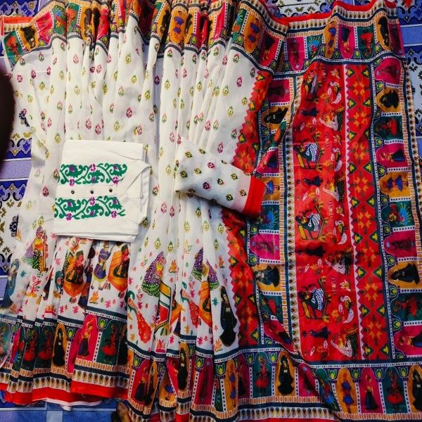 Sharee Panjabi Couple with Blouse Piece