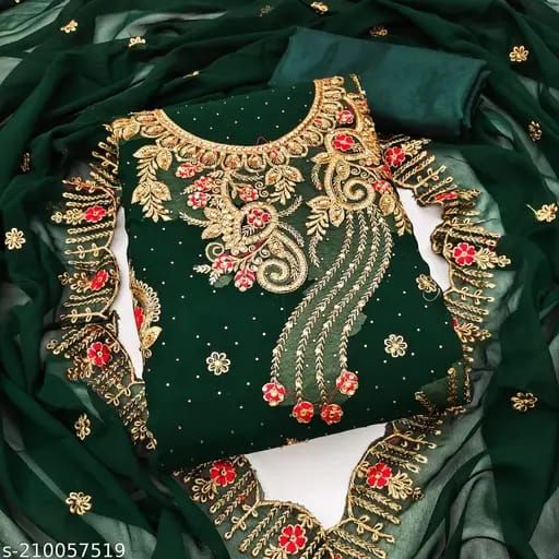 Georgette Embroidery Four Piece