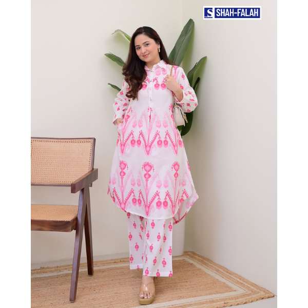 Radymade Skin Printed Cotton Dress Set – একসাথে স্টাইল ও কমফোর্ট