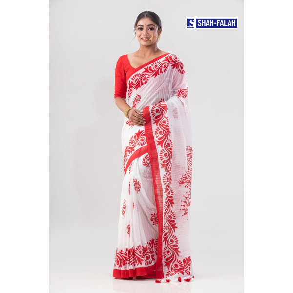 🌸 Premium Resom Silk Sharee – আভিজাত্যের ছোঁয়ায় উৎসবের সাজ