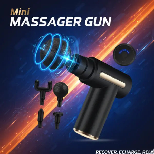 Mini Massager Gun Rechargeable Deep Tissue Therapy