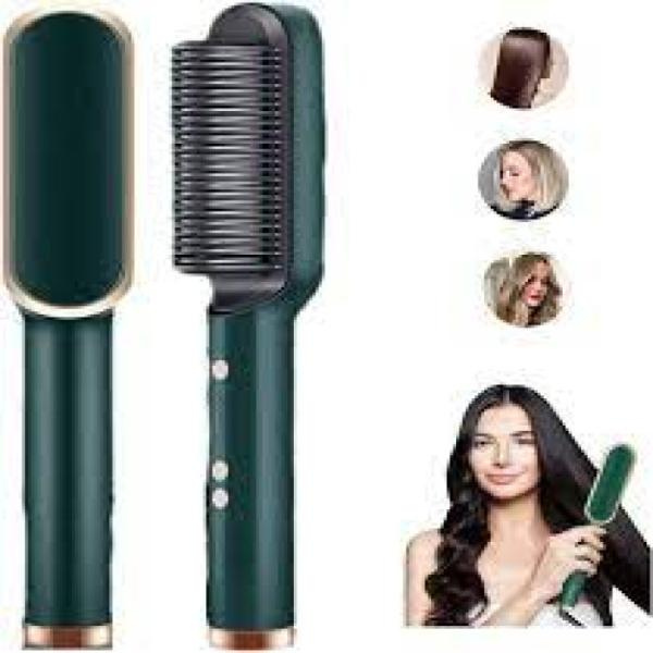 Electric Hair Straightener Comb | Professional Styling Hair Brush Home Hair Styling With 5 Temperature Settings | Fast Heating Electric Straightening Machine For Women And Men