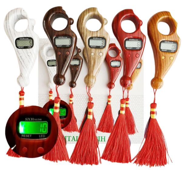 Digital Counting Tasbih Rotating Prayer Beads With Led Digital