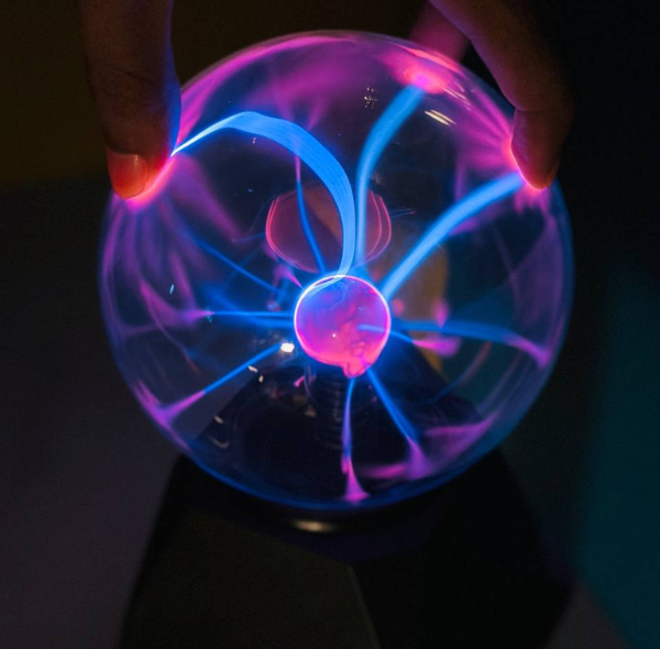 Globe Shape Magic Plasma Ball Light-5 Inch