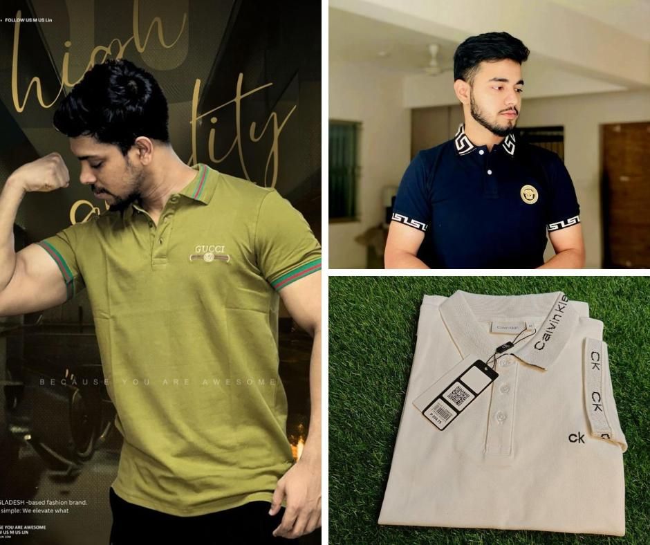 3 Polo T-shirt Bundle