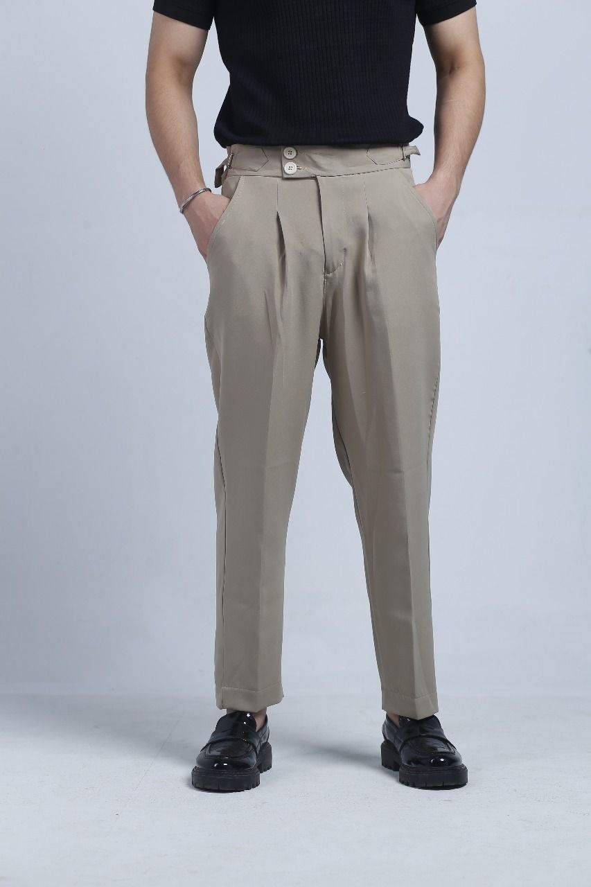 Beige Gurkha Pant