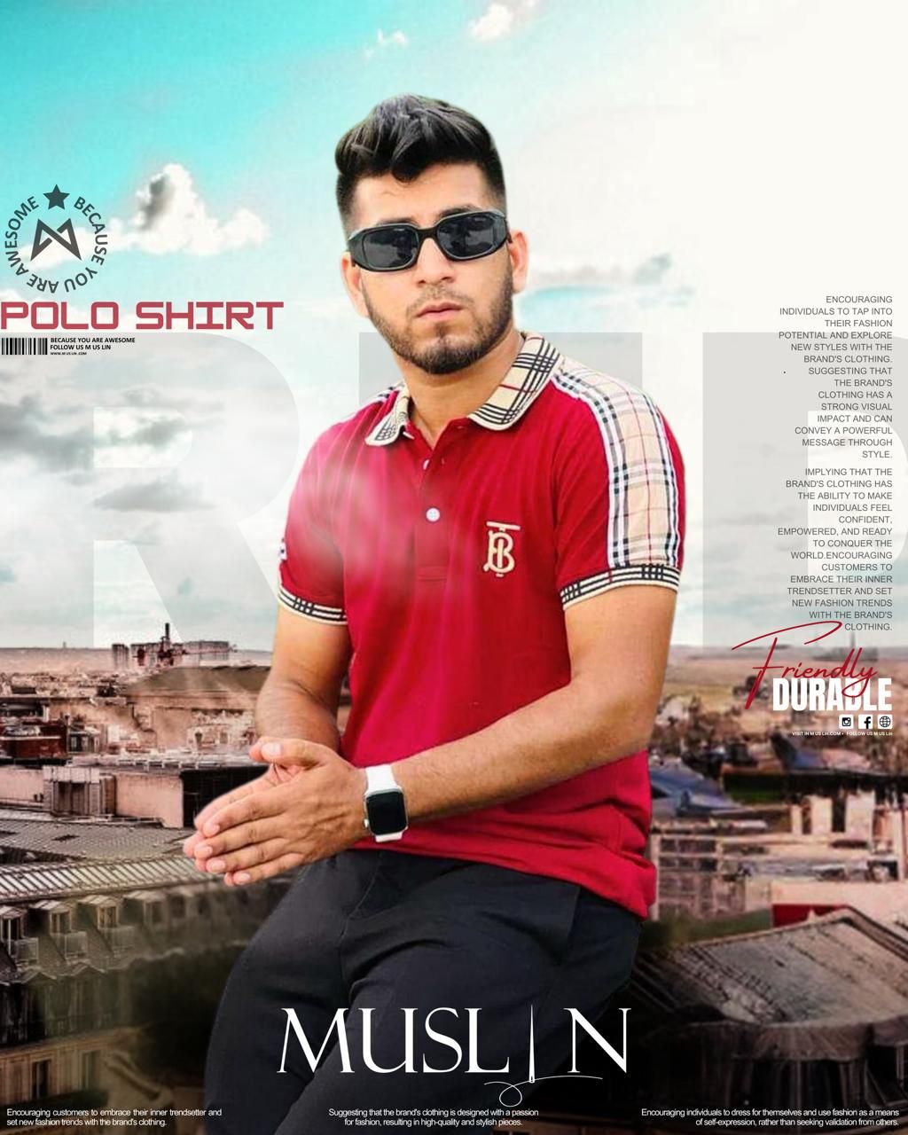 MAROON  POLO SHIRT